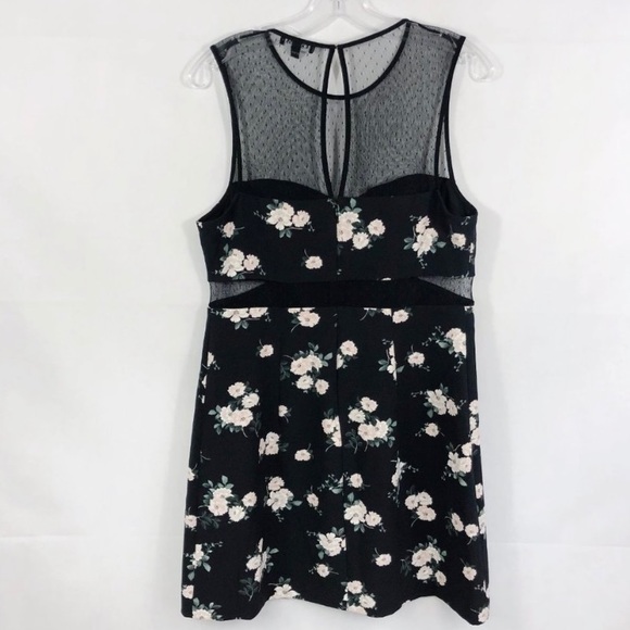 Express Floral Mini Dress - Picture 7 of 10